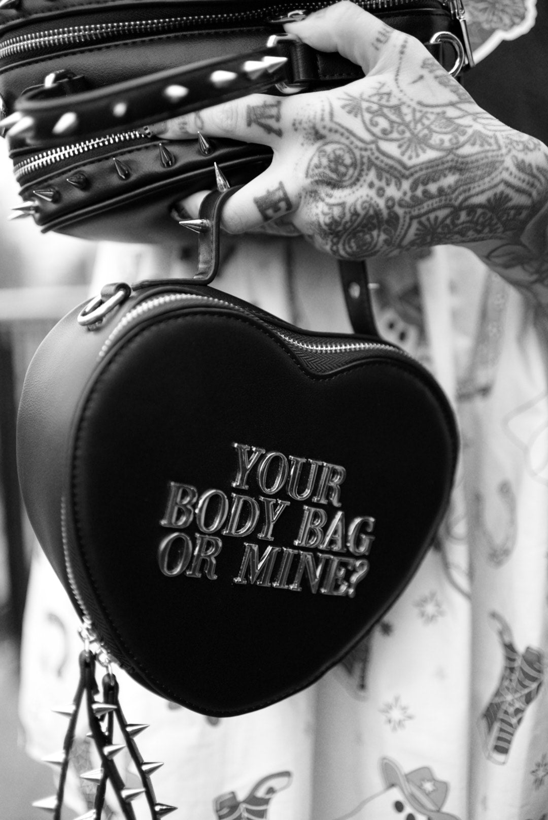 Your Body Bag Or Mine Handbag