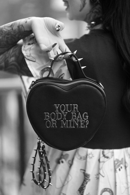 Your Body Bag Or Mine Handbag